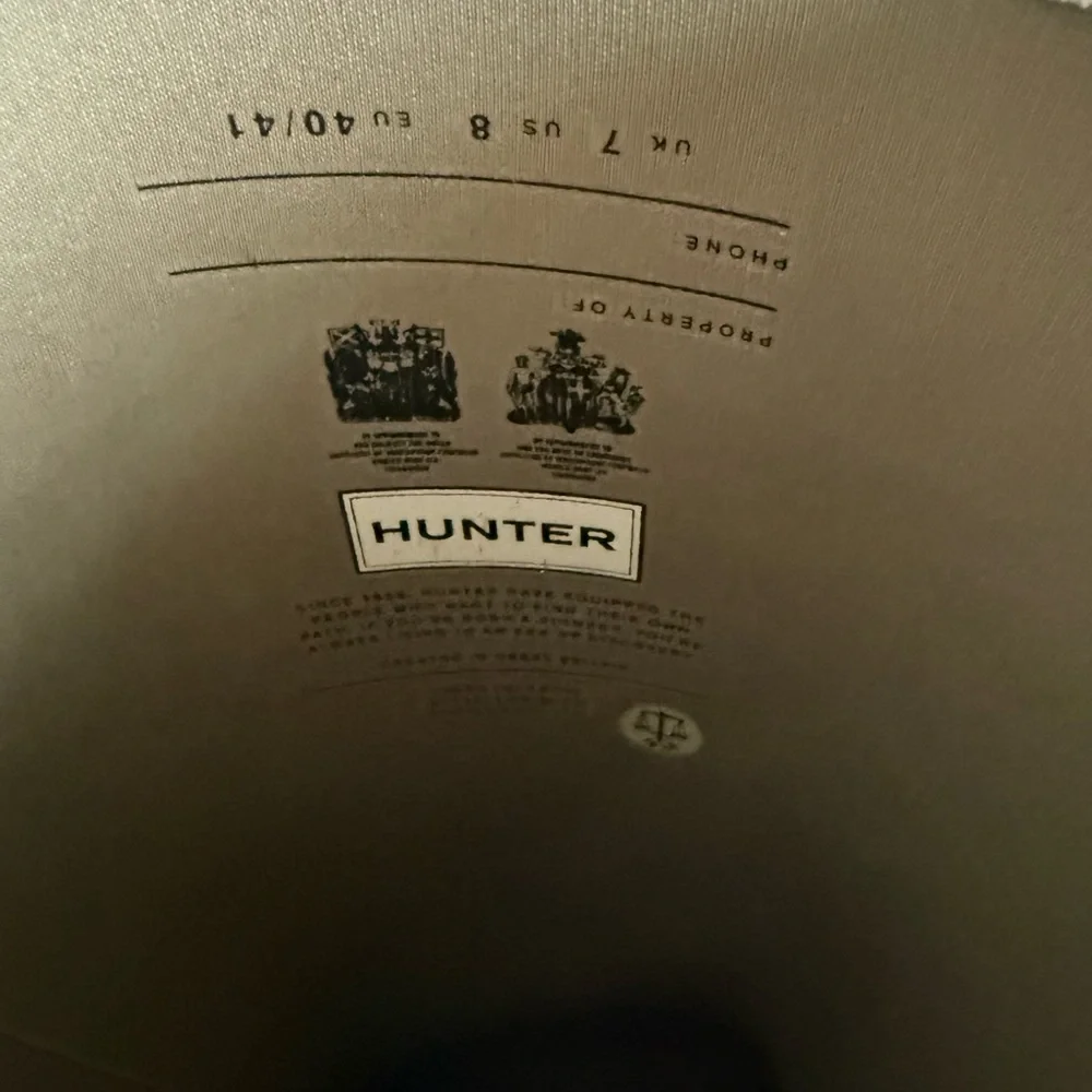 Hunter Olive Green Tall Rain Boots-Men’s